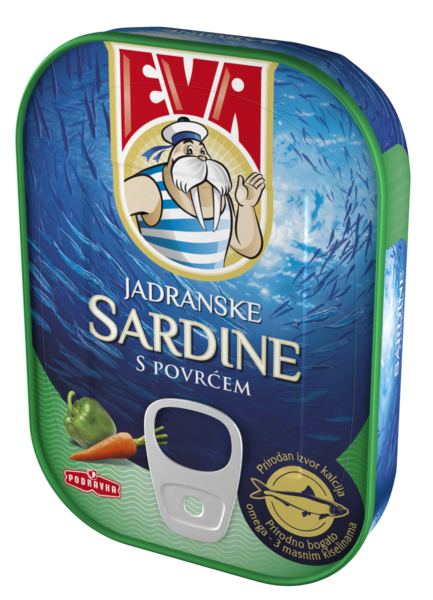 Jadranske sardine s povrćem