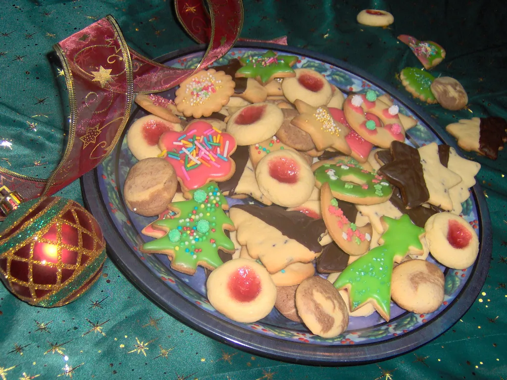 Sitni kolačići -četiri varijante (Božićni kolači 3.)