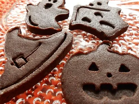 Halloween Baileys cookies