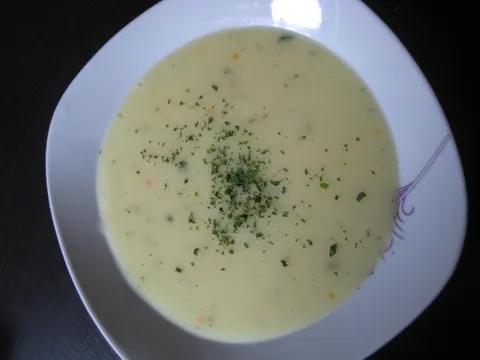 krem juha od krumpira i češnjaka