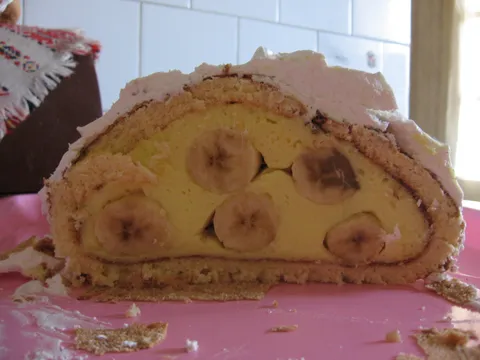 vlastuljak-presek tvoje torte sa 3 kg banana