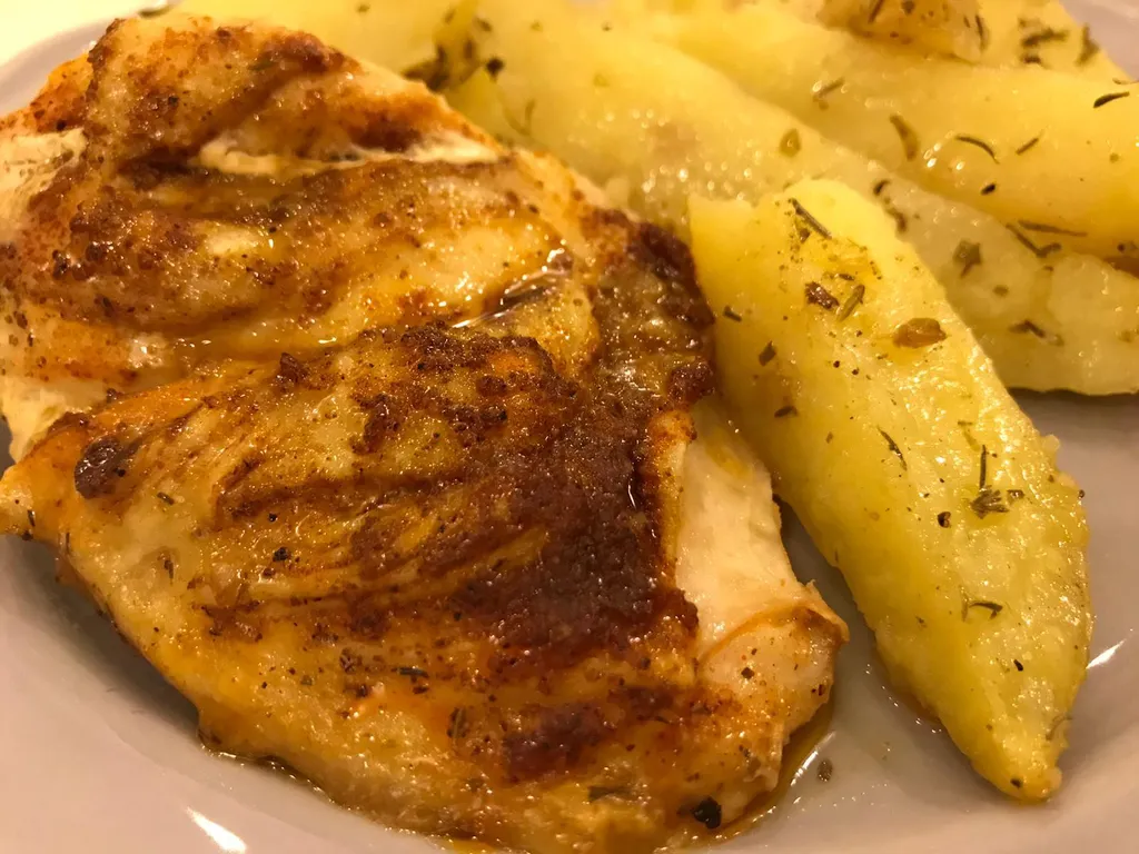 Grčka pečena piletina sa limunom i krompirom