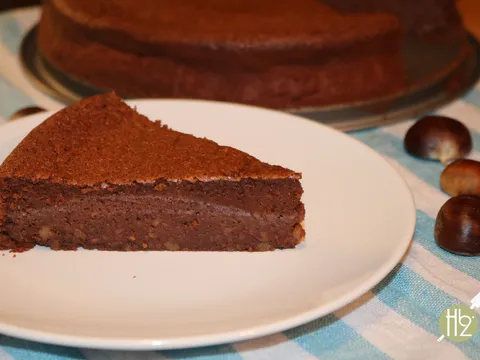 Čokoladni kesten kolač - bez brašna!