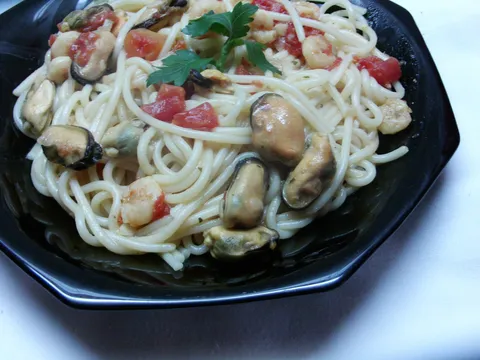 Špageti sa morskim plodovima