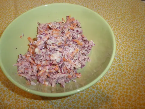 Coleslaw (američka salata od kupusa i mrkve)