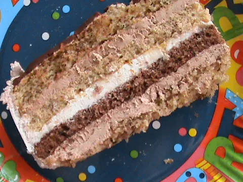 Čokoladno-orašasta torta