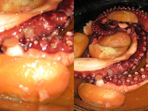 Hobotnica s krumpirima (iz pećnice)