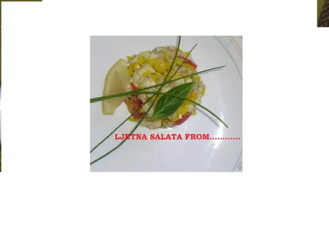 Ljetna salata od tune sa vlascem