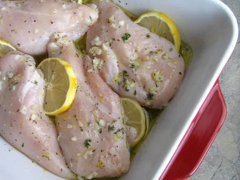 Pileca prsa sa limonom ( Lemon Chicken Breasts )