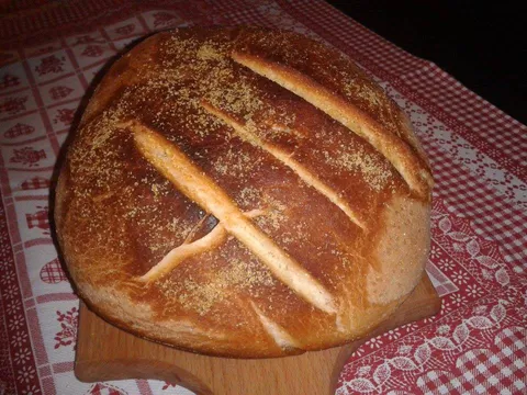 Hleb sam napravio i koristio za ovo jelo