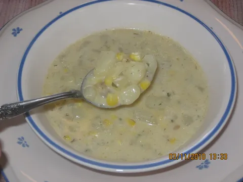 Corn chowder ili supa od kukuruza