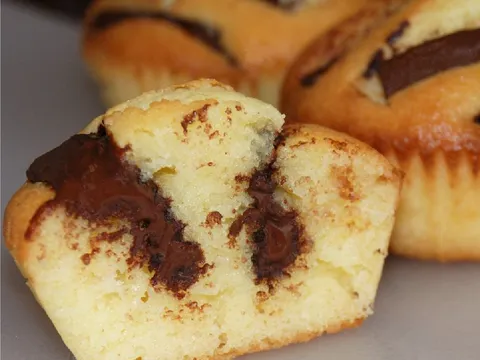 Muffins s mentol čokoladom