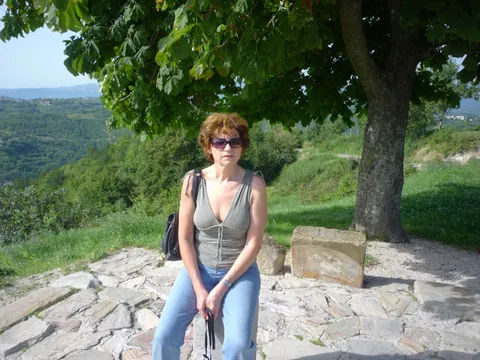 Điram po Istri- iza mene panorama s dragućkih visova