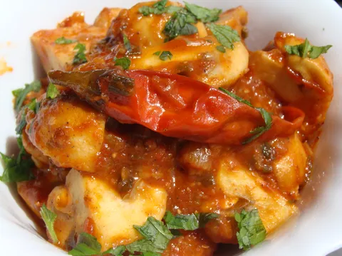 Putujmo Indijom: Kadhai curry s gljivama