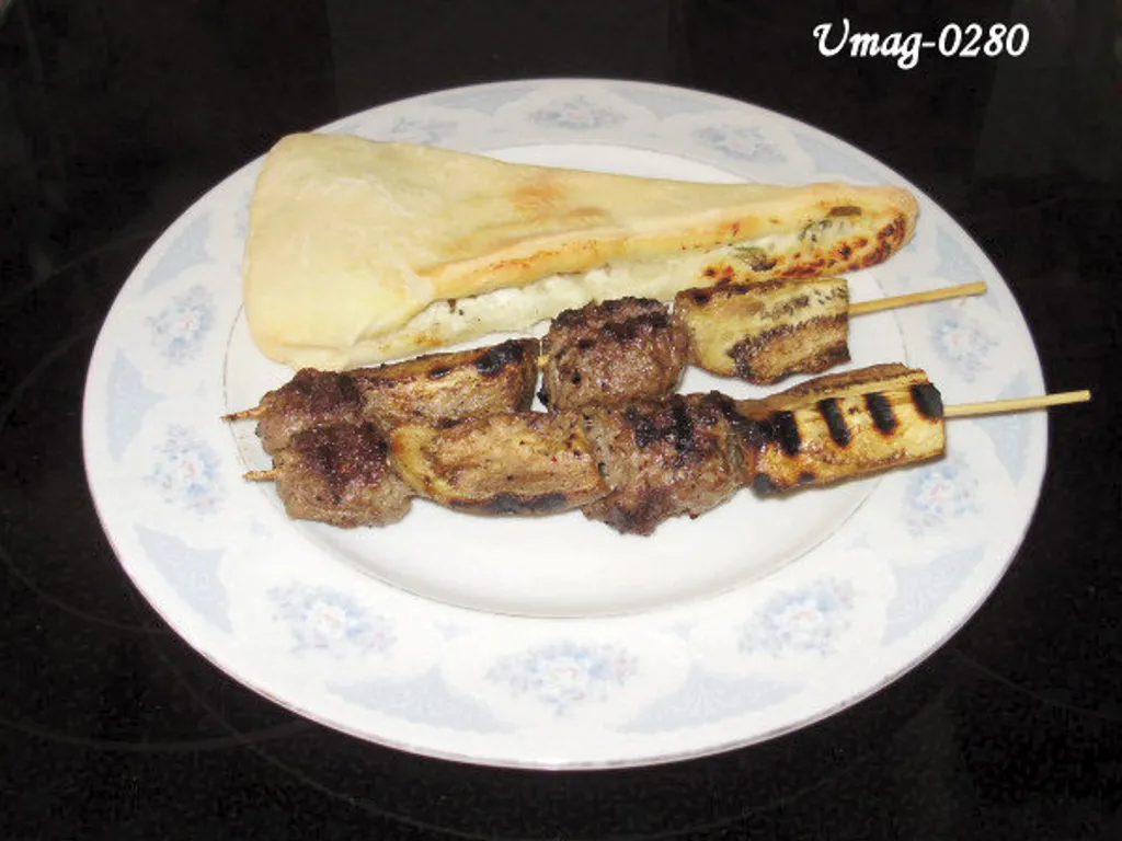 Gözleme i kebab s patlidžanom - dašak Turske
