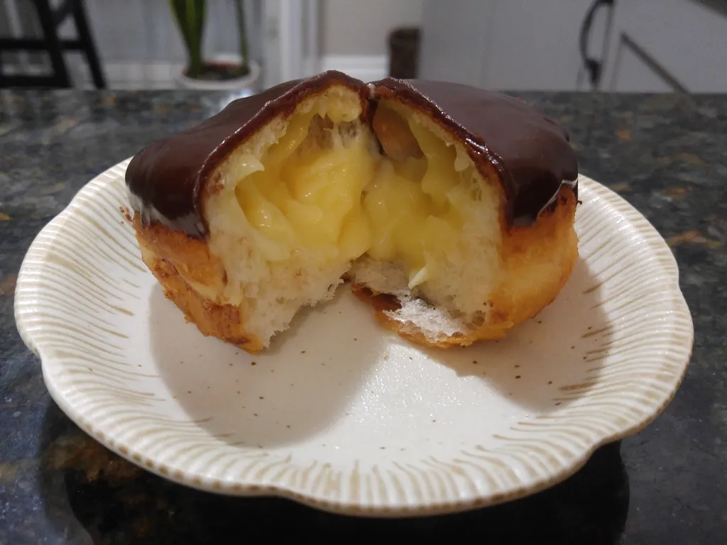 Boston cream donuts