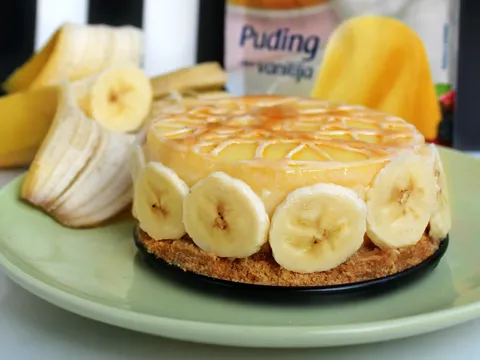 Mini banana&pudding cake