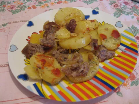 Ćevap-krompir :)