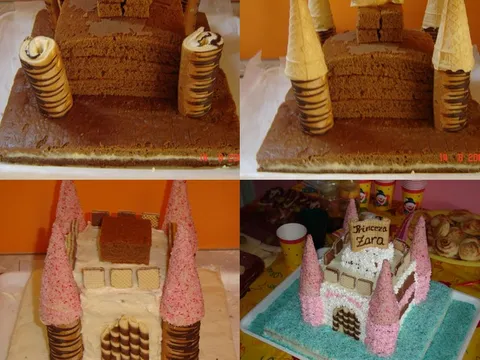 Dvorac torta za Zaru u nastajanju
