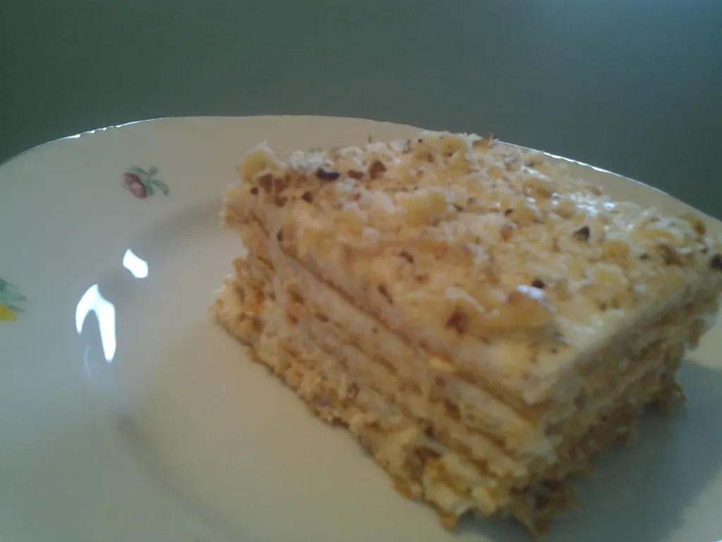 Milosavina bela keks-torta