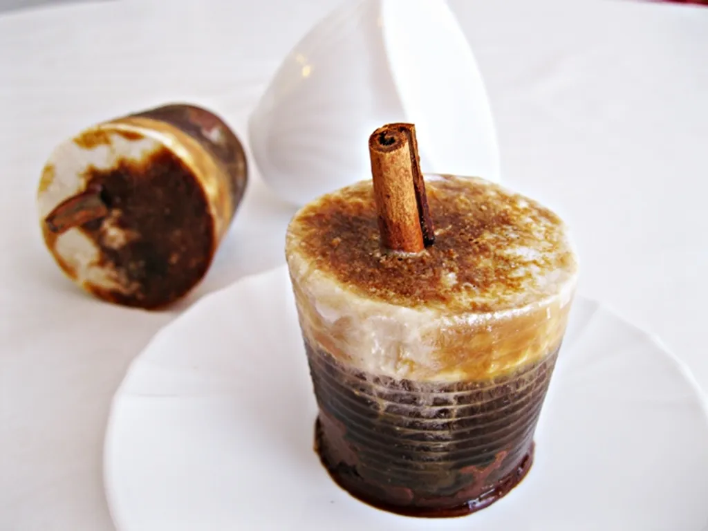 Nugat rum cappuccino pops - Ledeni sladoled od nugata ruma i kave