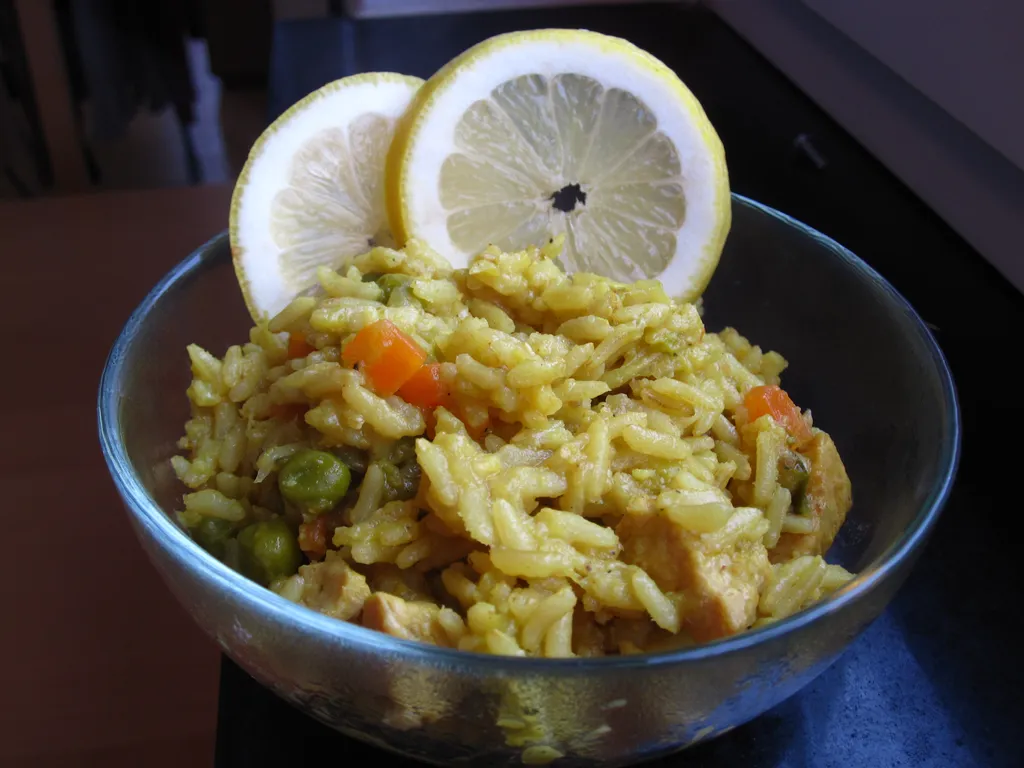 Šareni rižoto s puretinom i povrćem