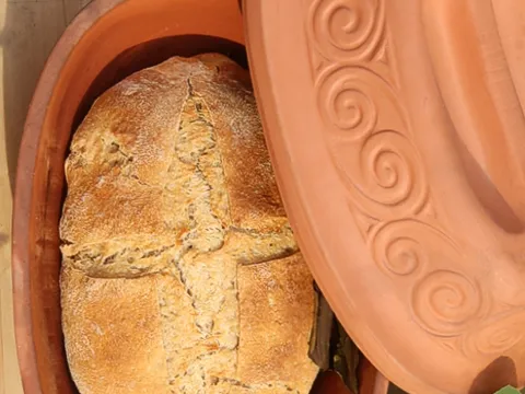 Kruh s rimskim kvascem od mošta
