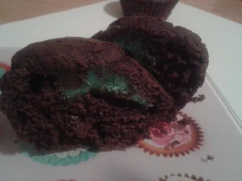 Čokoladni menta muffini