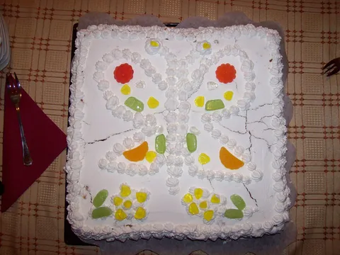 Torta leptir za 1. rođendan moje djevojčice