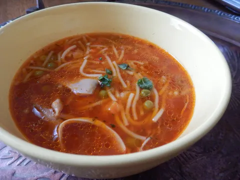 Pileca paradajz supa