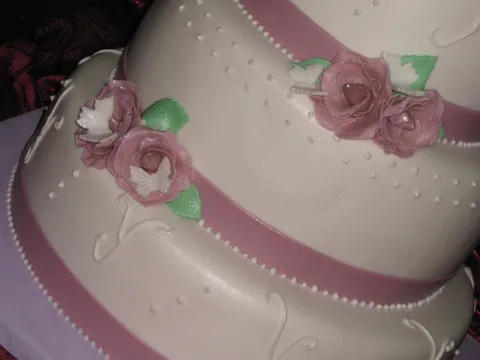 vjenčana torta, detalji