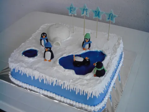 Torta so pingvini