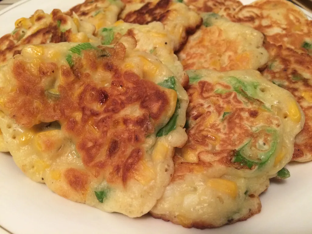 Sweetcorn Fritters by Gordon Ramsay