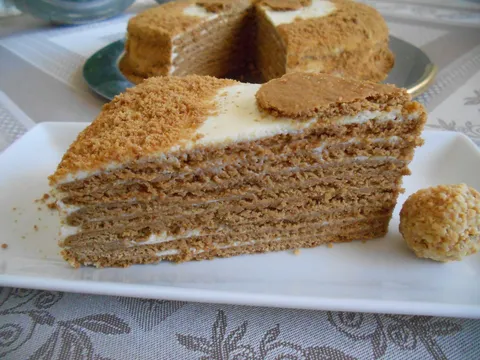 Ruska medena torta - Medovik