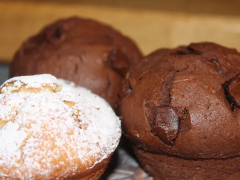 Crno-bjeli muffini