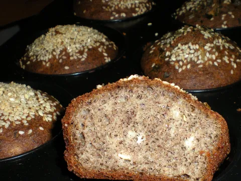 Black muffins &#8211; mufini od heljde