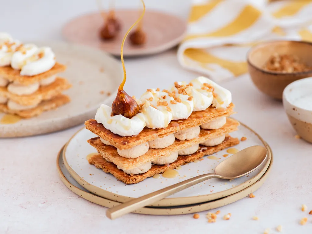 Mille feuille s karamelom