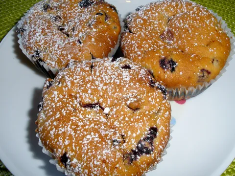 Sočni, slatki muffini s borovnicama
