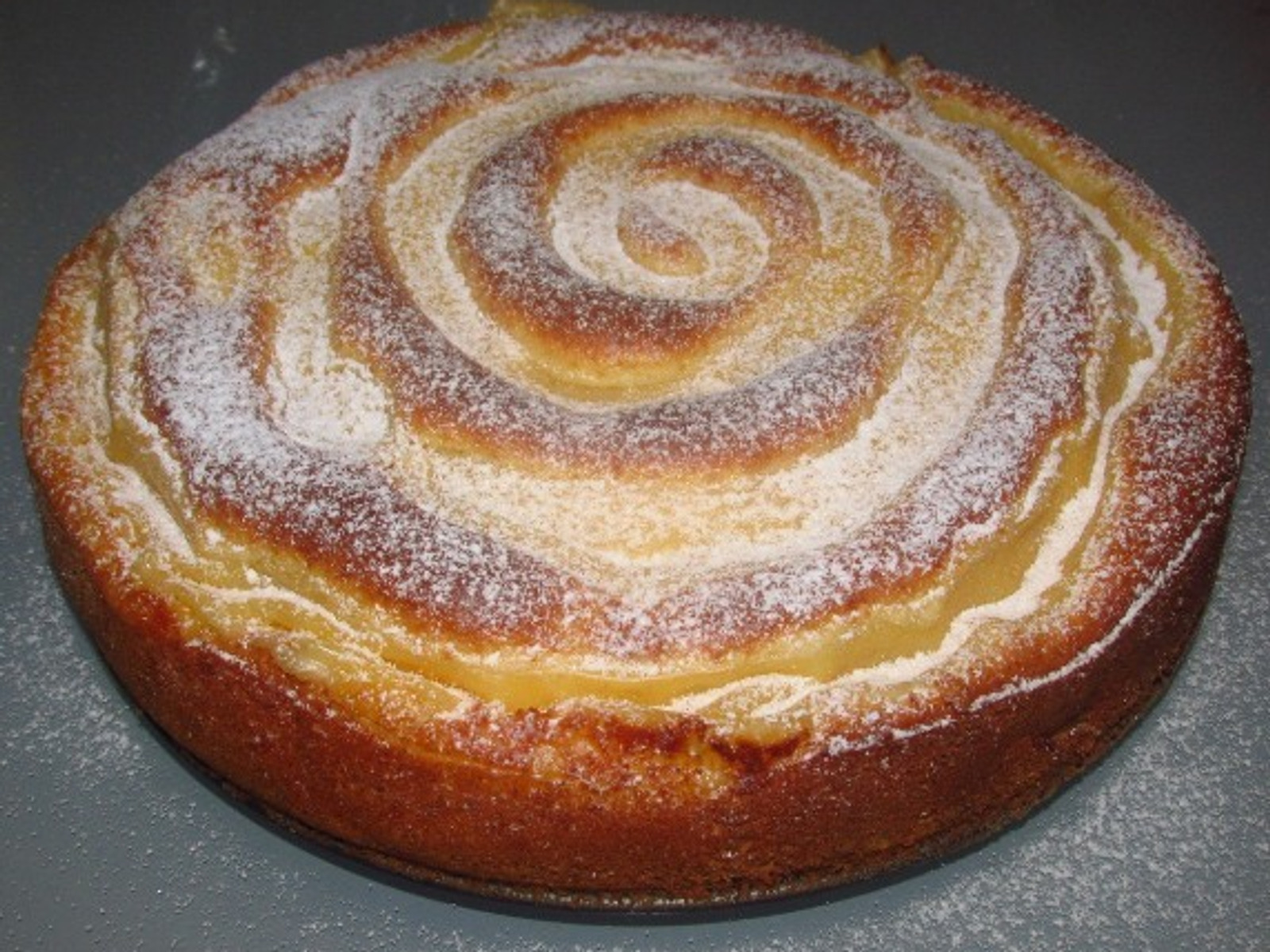 Apfelkuchen mit Vanillecreme - Coolinarika