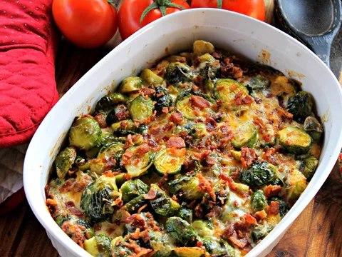 Brussel Sprouts gratin...