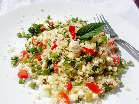 Couscous salata mediterano