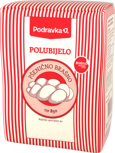 Polubijelo brašno (TIP 850)