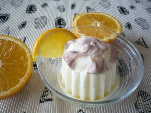 Fantasy-domaći sladoled s narančom..