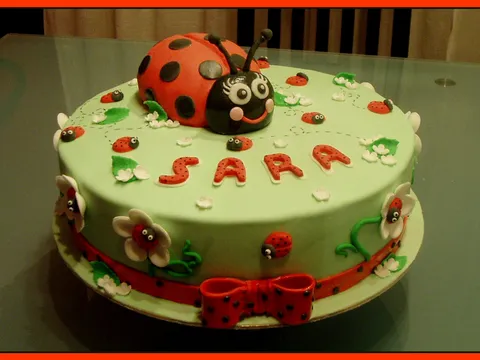 Torta za jednu malu Saru Bubamaru :)))