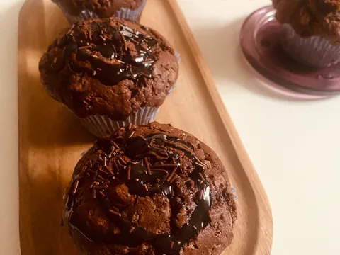 Socni cokoladni muffini 