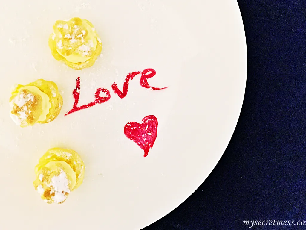 “Love” Cream Puffs