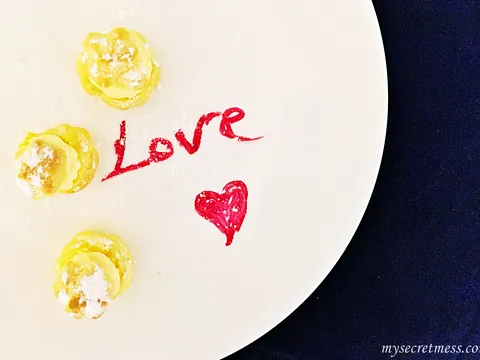 “Love” Cream Puffs