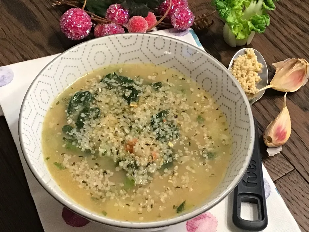 Zdrava supa sa proso i konoplje