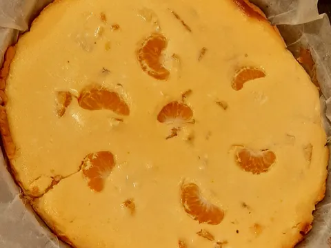 Cheesecake s mandarinama