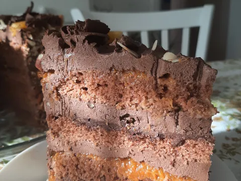 Posna čokoladna torta s narančom